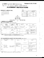 PANASONIC SA505 SAMS Photofact®